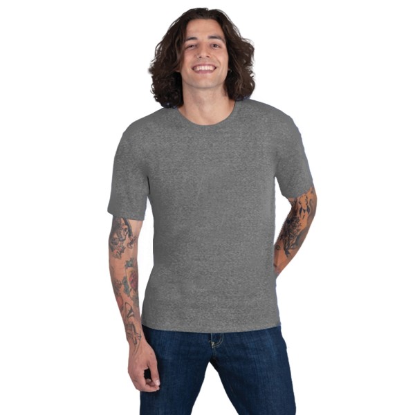 BG7306 Blue Generation Grey Triblend Tee
