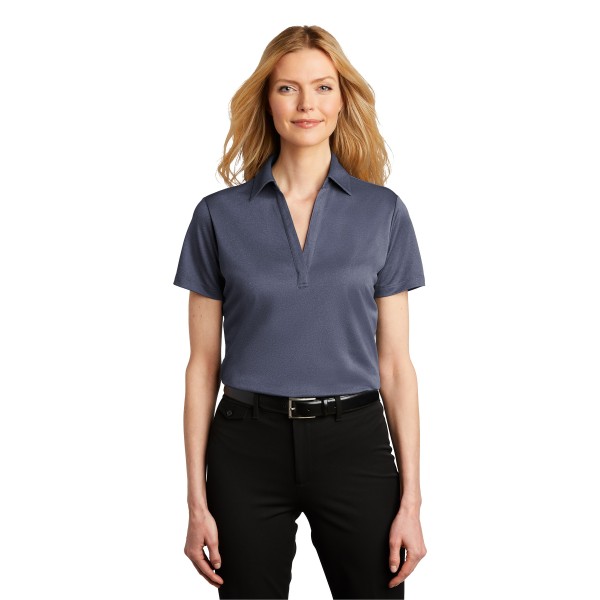 LK542 Port Authority Navy Heather