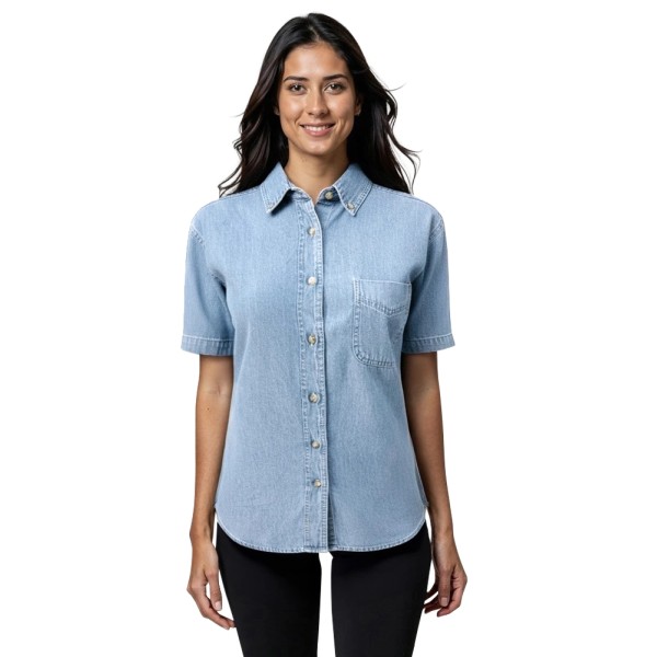 BG8202S Blue Generation Faded Blue Denim