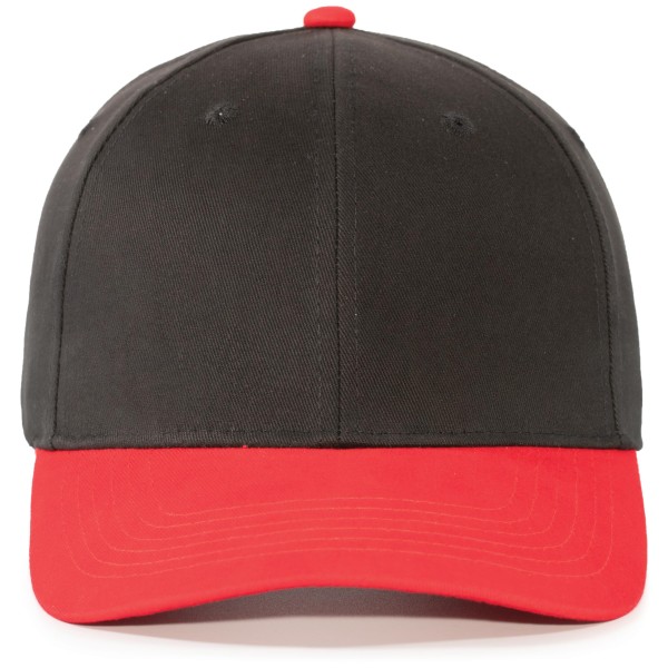 101C Pacific Headwear BLACK/RED