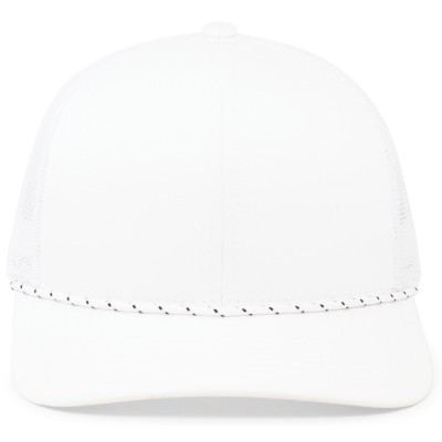 Pacific Headwear 104BR Trucker Snapback Braid Cap