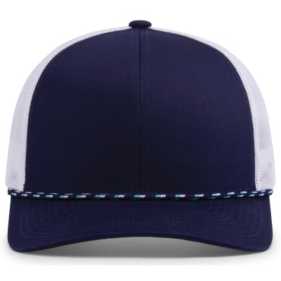 Pacific Headwear 104BR TRUE NAVY/WHITE/TRUE NAVY