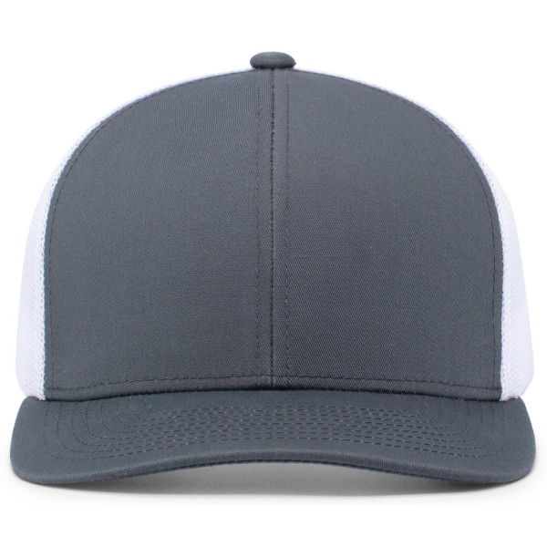 104C Pacific Headwear GRAPHITE/WHITE/GRAPHITE