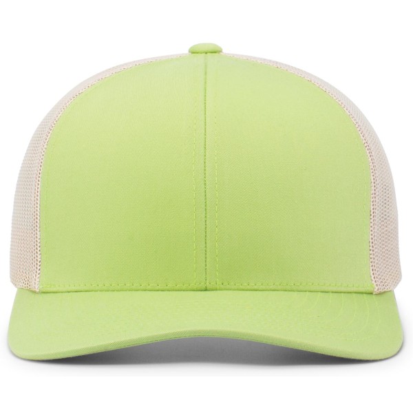 104C Pacific Headwear GREEN GLOW/BEIGE/GREEN GLOW
