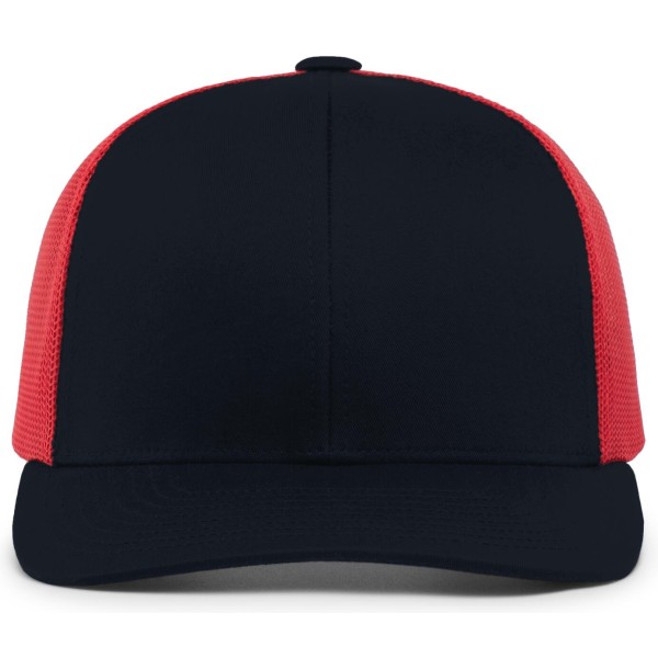 104C Pacific Headwear NAVY/RED/NAVY