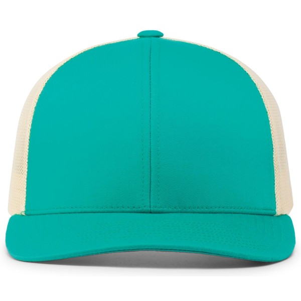 104C Pacific Headwear TEAL/BEIGE/TEAL