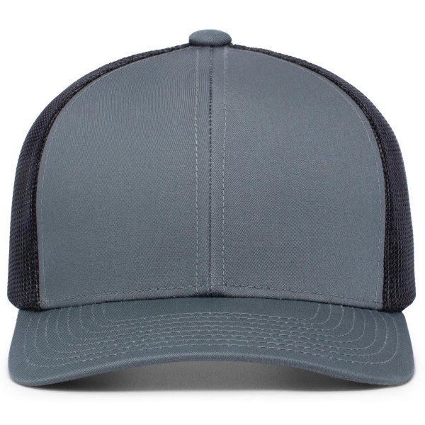 104C Pacific Headwear GRAPHITE/BLACK/GRAPHITE