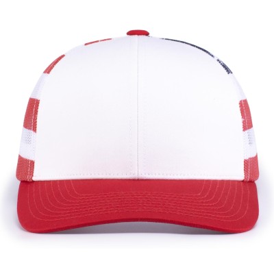Pacific Headwear 104P PRINTED TRUCKER CAP
