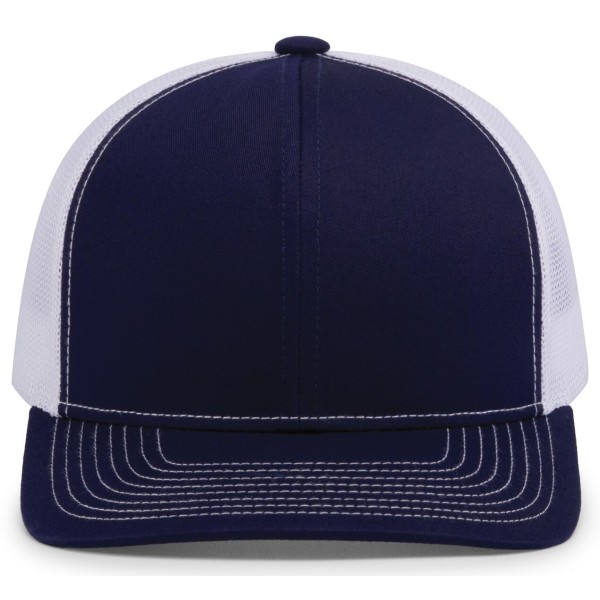 104S Pacific Headwear TRUE NAVY/WHITE/TRUE NAVY