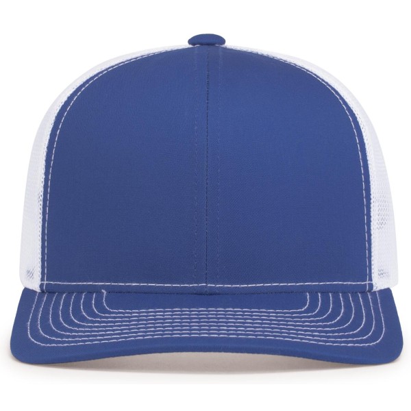 104S Pacific Headwear ROYAL/WHITE/ROYAL