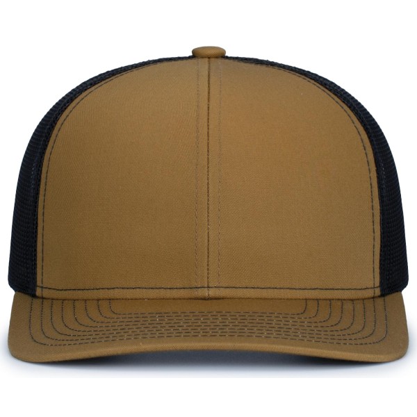 104S Pacific Headwear BUCK/LT CHARCOAL/BUCK