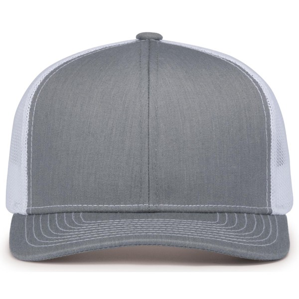 104S Pacific Headwear HEATHER GREY/WHITE/HEATHER GRE