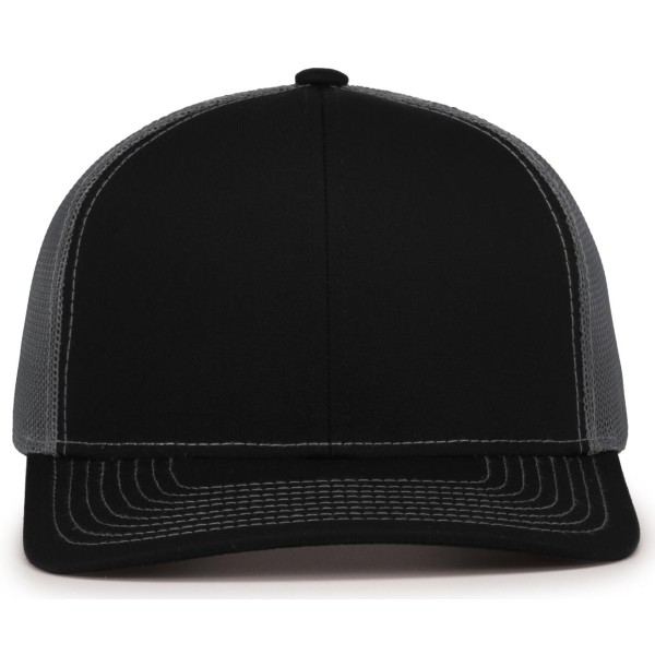 104S Pacific Headwear BLACK/GRAPHITE/BLACK
