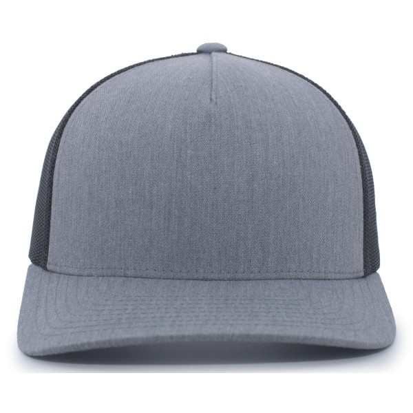 105C Pacific Headwear HEATHER GREY/LT CHARCOAL