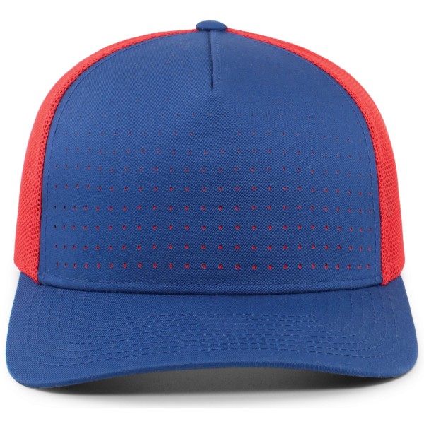 105P Pacific Headwear ROYAL/RED/ROYAL