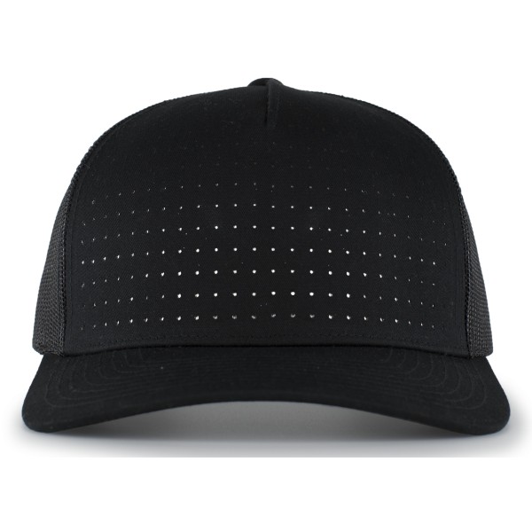 105P Pacific Headwear BLACK/REFLECTIVE