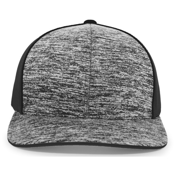 106C Pacific Headwear BLACK/LIGHT CHARCOAL