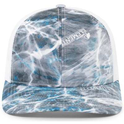 Pacific Headwear 107C ELEMENTS AGUA STEELHEAD/WHITE