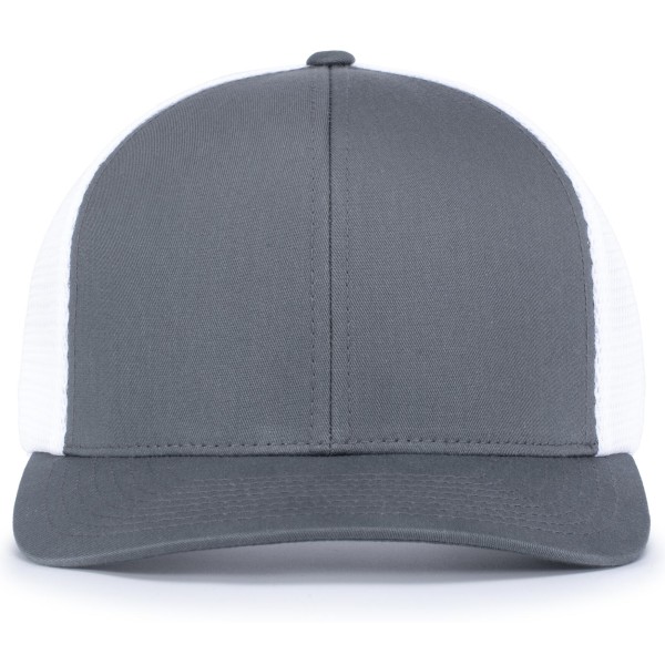 110F Pacific Headwear GRAPHITE/WHITE/GRAPHITE