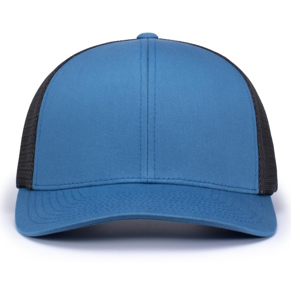 110F Pacific Headwear OCEAN BLUE/LIGHT CHARCOAL/OCEA
