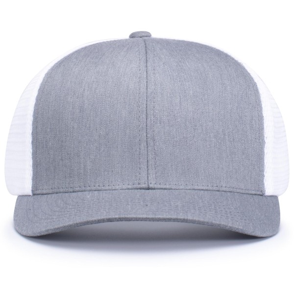 110F Pacific Headwear HEATHER GREY/WHITE/HEATHER GRE