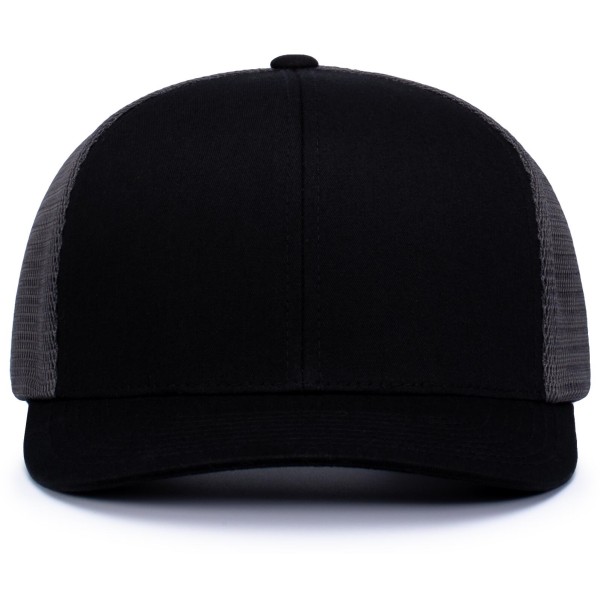 110F Pacific Headwear BLACK/GRAPHITE/BLACK