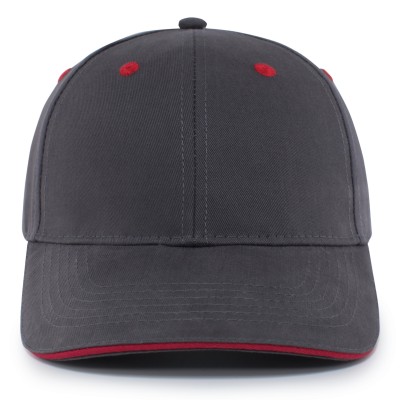 Pacific Headwear 121C Brushed Twill Cap With Sandwich Bill