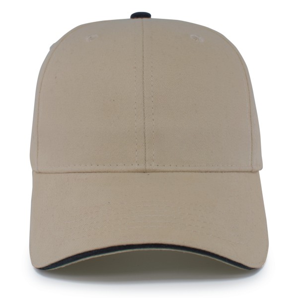 121C Pacific Headwear Khaki/Black
