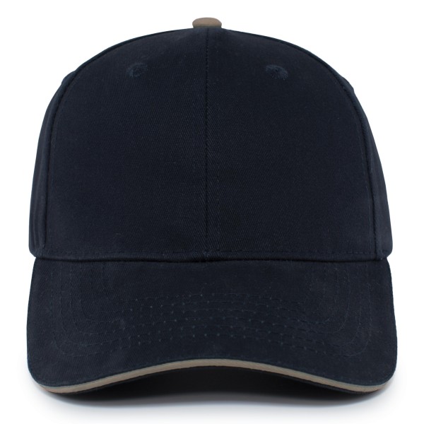 121C Pacific Headwear NAVY/KHAKI