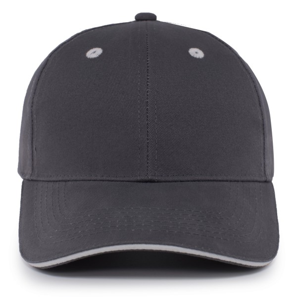 121C Pacific Headwear GRAPHITE/WHITE