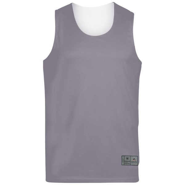 148 Augusta Sportswear GRAPHITE/WHITE