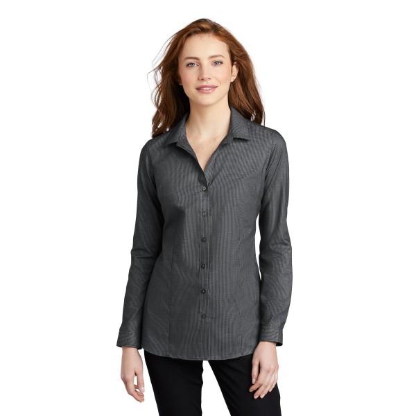 LW645 Port Authority Black/ Grey Steel