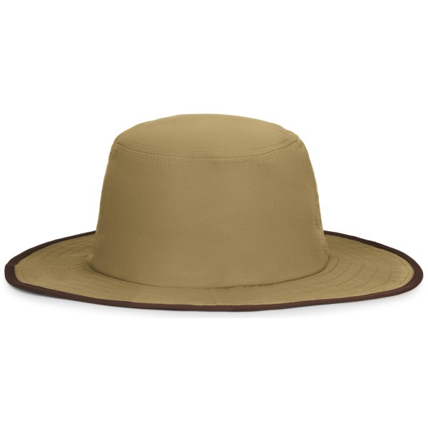 1964B Pacific Headwear KHAKI/BROWN