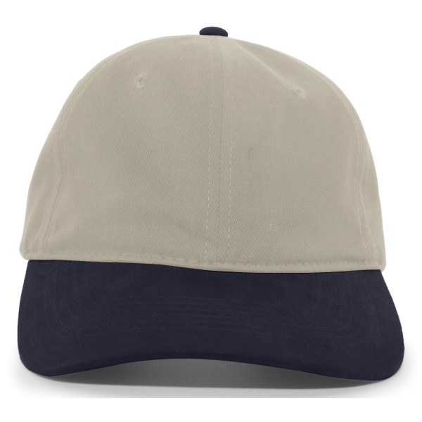 201C Pacific Headwear KHAKI/NAVY
