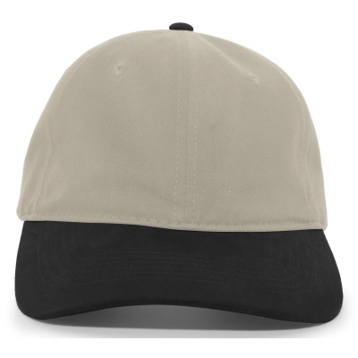 Pacific Headwear 201C Khaki/Black