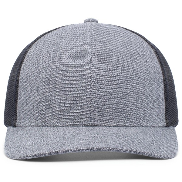 210C Pacific Headwear GREY HEATHER/NAVY/GREY HEATHER