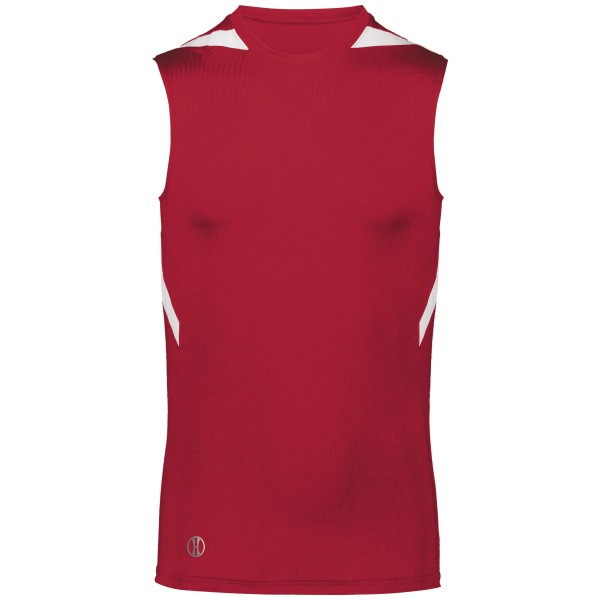 221037 Holloway SCARLET/WHITE