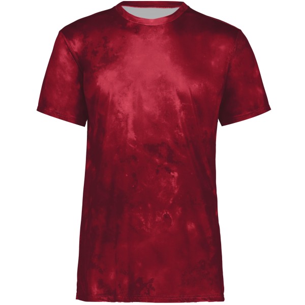222596 Holloway Scarlet Cloud Print