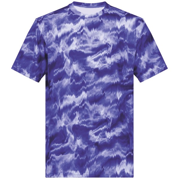 222596 Holloway PURPLE SHOCKWAVE PRINT