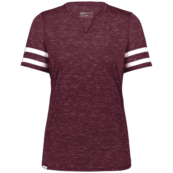 223245 Holloway MAROON HEATHER/WHITE
