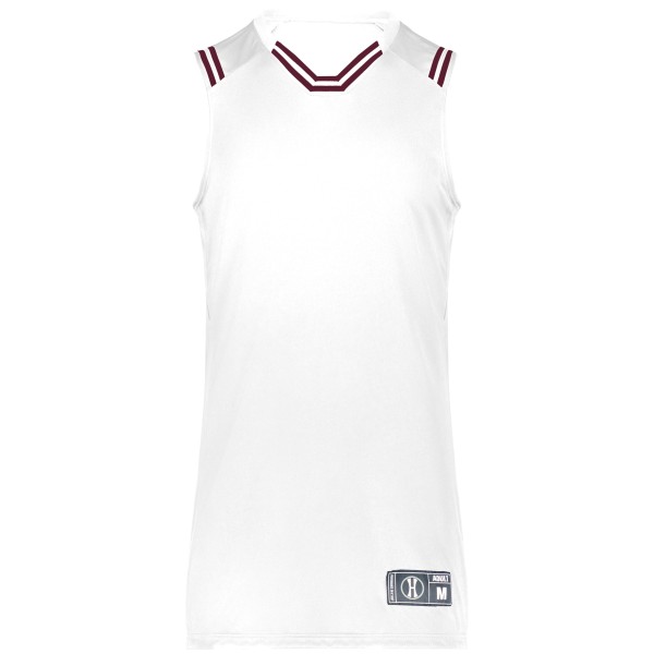 224076 Holloway WHITE/MAROON