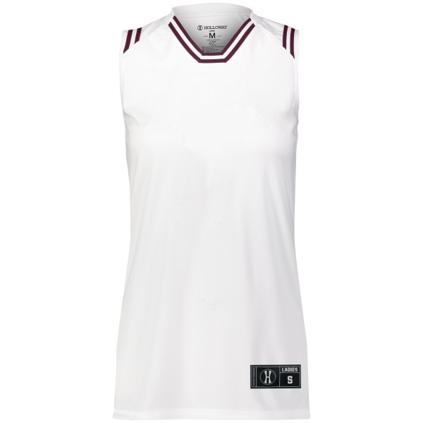 224376 Holloway WHITE/MAROON
