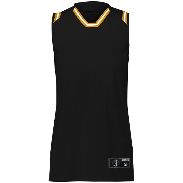 224376 Holloway BLACK/LIGHT GOLD/WHITE