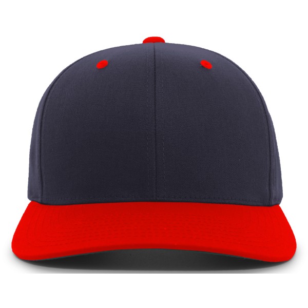302C Pacific Headwear Navy/Red