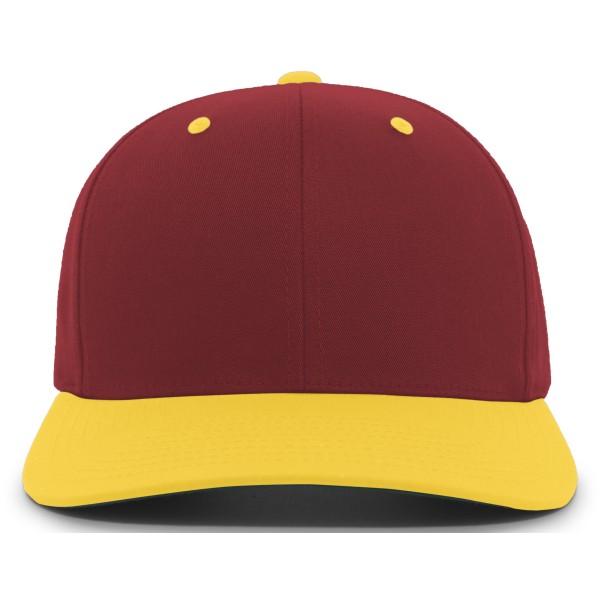 302C Pacific Headwear MAROON/GOLD