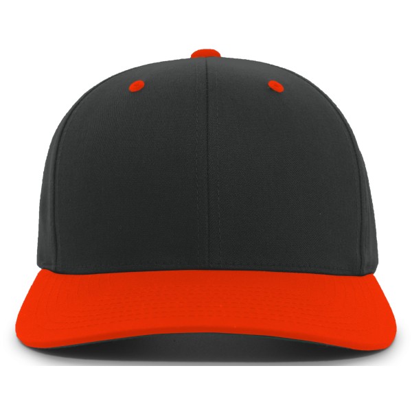 302C Pacific Headwear Black/Orange