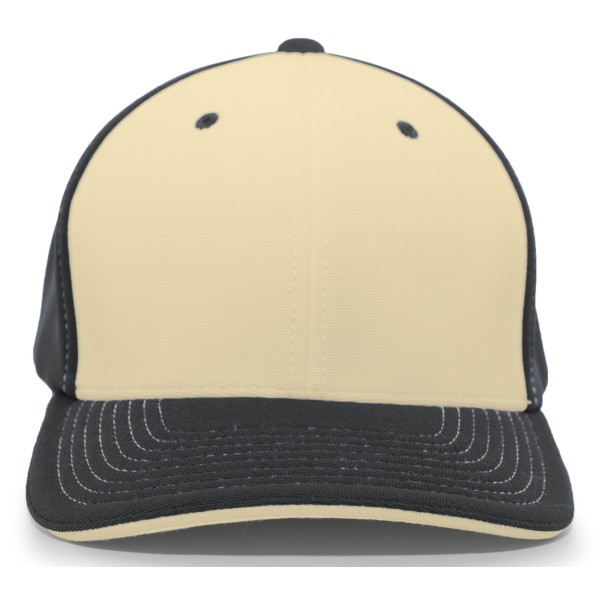 398F Pacific Headwear VEGAS/BLACK/BLACK