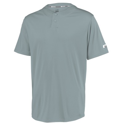 Russell Athletic 3R7X2M Performance Two-Button Solid Jersey