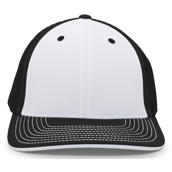 404F Pacific Headwear WHITE/BLACK/BLACK