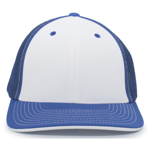 404F Pacific Headwear WHITE/ROYAL/ROYAL